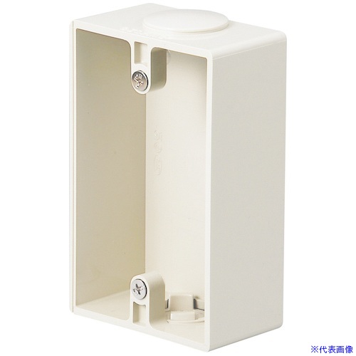 ■日動電工 カチコネ露出SW140ZW HI (SW140ZWHW) SW140ZWHW(6091304)×20[送料別途お見積り][法人限定][外直送]