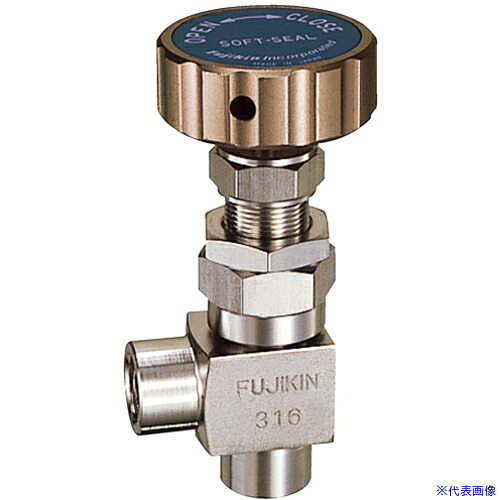 ■Fujikin SUS鋼製ディスクバルブ 4.9MPa FUD－35 FINE series PURE FUD35B(6091939)[送料別途お見積り][法人限定][外直送]