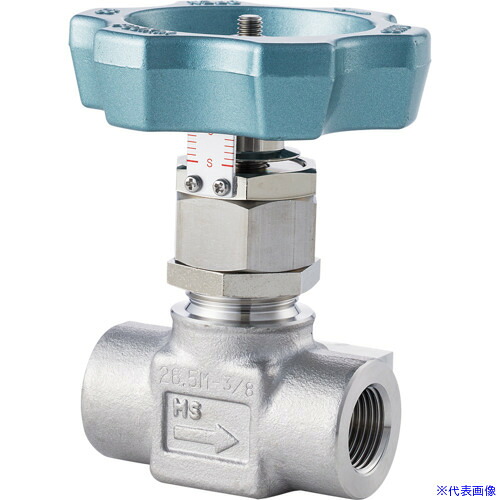 ■Fujikin SUS鋼製ニードルストップバルブUS127GBR US127GBR(6093413)[送料別途お見積り][法人限定][外直送]