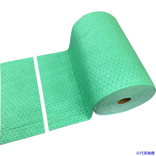 ■JOHNAN 油吸収材 アブラトール ロール 25センチ毎ミシン目タイプ AR60G(6093750)