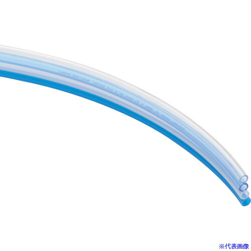 ■PISCO フラットチューブ 4×2.5 4芯 20М ブラック UQ044F20BBBB(6094294)