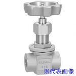 ■Fujikin SUS鋼製ニードルバルブ 外ねじ式UH11500 UH11500HPF(6096394)[送料別途お見積り][法人限定][外直送]