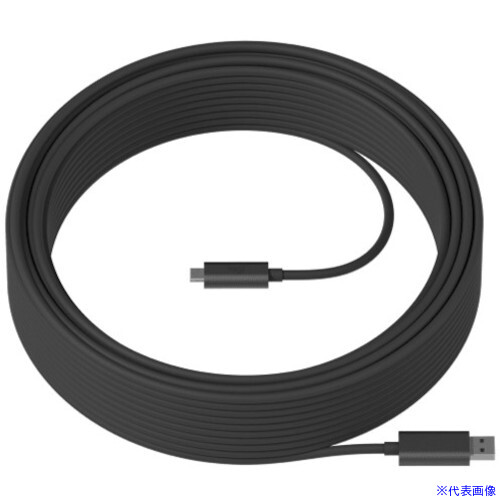 ■Logicool ロジクール ストロング USBケーブル 10m USBCBL10M(6123173)[法人限定][外直送元] 42,042円