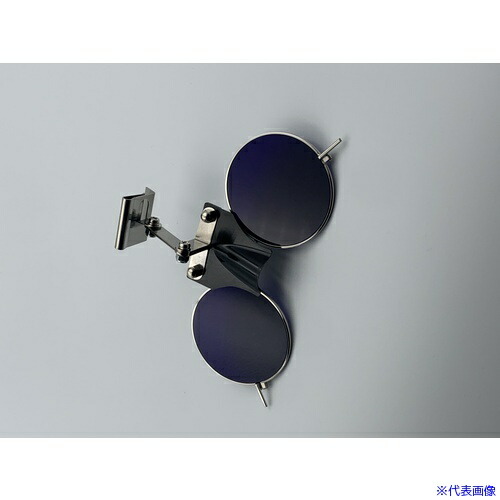 ■TOA BOJIN ひさし有りヘルメット取付遮光めがね 383BL KR4 383BLKR4(6189573)