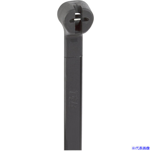 ■TY-Rap 結束バンド 高性能ケーブルタイ 耐候・耐熱 黒色 幅6.9X長さ457mm 500本入り TY275MX(6239549)