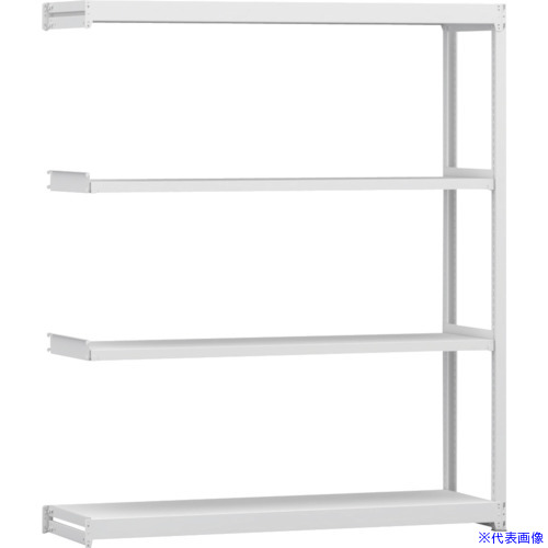 ■金剛 中軽量棚BLL 連結単式1連 有効3段 1500X450X1800 BLL561454SAR(6275504)[送料別途お見積り][法人限定][外直送]