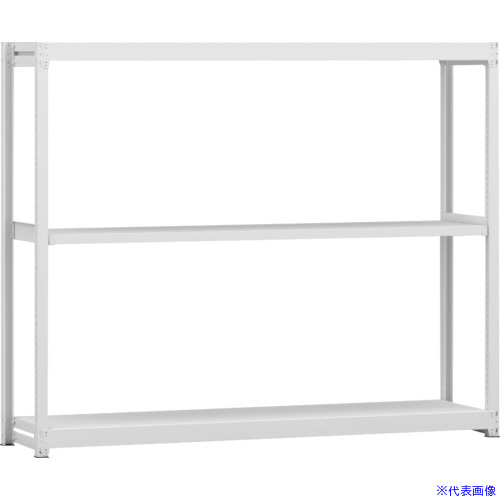 ■金剛 中軽量棚BLL 基本単式1連 有効2段 1800X450X1500 BLL651453SOR(6275546)[送料別途お見積り][法人限定][外直送] 38,396円