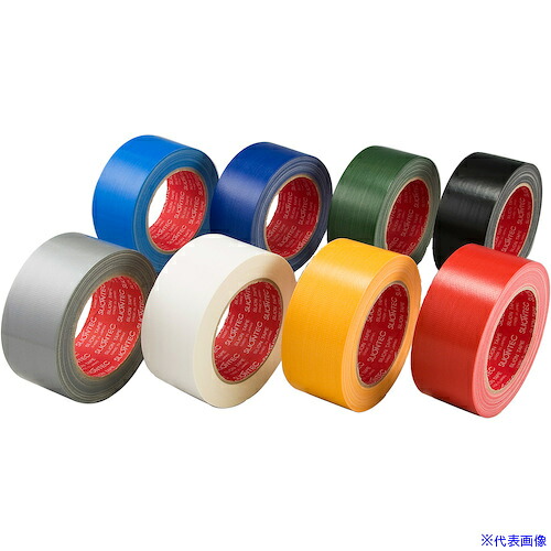 ■SLIONTEC カラー布粘着テープ50mm ネイビーブルー 343702NB0050X25(6281677)&times;30[送料別途お見積り][法人限定][掲外取寄]｜セミプロＤＩＹ店ファースト