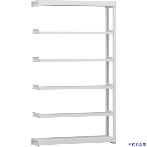 ■金剛 中軽量棚BLL 連結単式1連 有効5段 1200X300X2100 BLL471306SAR(6294435)[送料別途お見積り][法人限定][外直送]