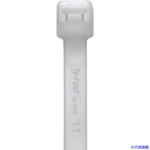 ■TY－Fast 結束バンド 産業用ケーブルタイ 標準 ナチュラル色 幅12.2X長さ1030mm 50本入り TY1050245L(6314052)