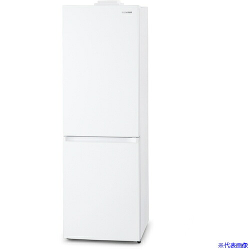 ■IRIS 105636 カメラ付き冷凍冷蔵庫 301L ホワイト IRSNIC30BW(6317747)[法人限定][外直送元] 69,575円