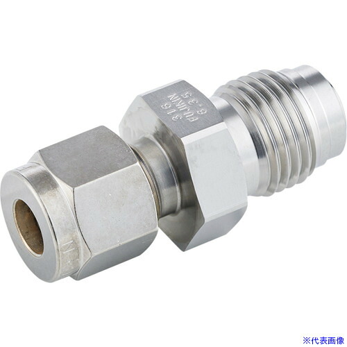 ■Fujikin ステンレス製UJR継手_UJR－F UJRF9.52XF12.7(6530332)[送料別途お見積り][法人限定][外直送]