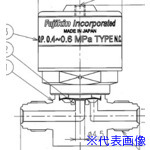 ■Fujikin ハステロイ製自動ダイレクトダイヤフラムバルブ_1MPa_FPR&minus;HND FPRHND719.52(6535129)[送料別途お見積り][法人限定][外直送]｜セミプロＤＩＹ店ファースト