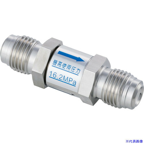 ■Fujikin SUS鋼製ラインチャッキバルブ_16.2MPa_FUCL－715 FUCL7159.520.023KA(6541400)[送料別途お見積り][法人限定][外直送]