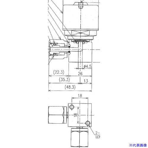 ■Fujikin SUS鋼製自動ダイレクトダイヤフラムバルブ_1MPa_FPR&minus;NDCL FPRNDCL716.352(6541527)[送料別途お見積り][法人限定][外直送]｜セミプロＤＩＹ店ファースト