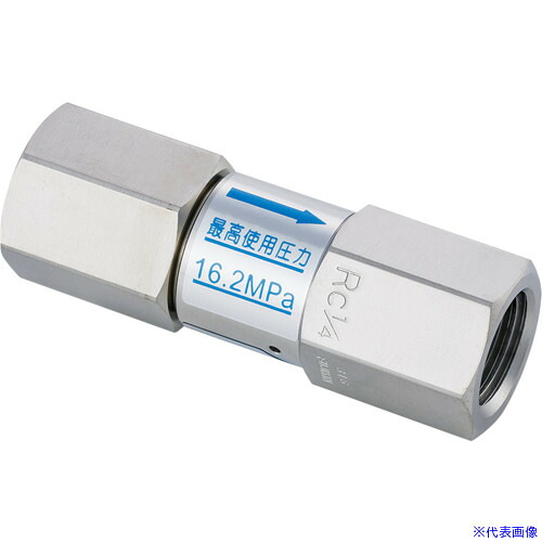 ■Fujikin SUS鋼製ラインチャッキバルブ_16.2MPa_FUCL－115 FUCL115D1.75TFFXV(6542932)[送料別途お見積り][法人限定][外直送]