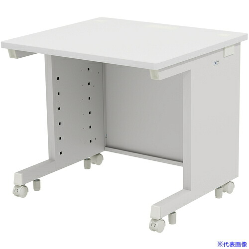■SANWA eデスク(ホワイト)W800&times;D700&times;H700 EDSK8070W(6552698)[送料別途お見積り][法人限定][外直送]｜セミプロＤＩＹ店ファースト