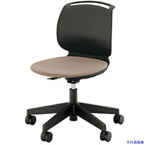 ■NAIKI ミーティングチェアー(肘無) E480型 ルント runto E484FB1BE(6562748)[送料別途お見積り][法人限定][掲外取寄]