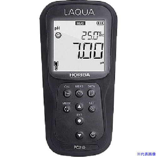 ■堀場 ポータブルpH・電気伝導率計 D-220PC D220PC(6575872)[送料別途お見積り][法人限定][掲外取寄]
