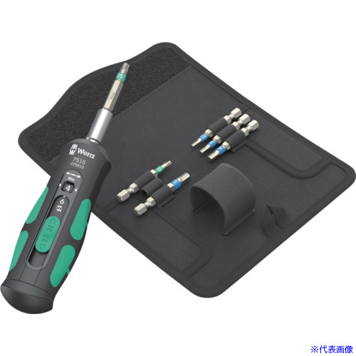 ■Wera(ヴェラ) 7515/7 差替式クラフトフォームセーフトルクドライバー スピード 自転車用セット1 075850(6581618)|セミプロDIY店ファースト