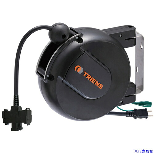 ■TRIENS 【受注生産品】 コードリール100V 1.25×3心×6m ロックフリー仕様 WCC306C0(6605073)[送料別途お見積り][法人限定][掲外取寄]