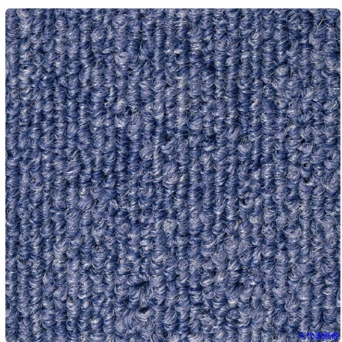 ■大島屋 タイルカーペット キララ ブルー 50x50cm KRL26(6608797)×20[法人限定][外直送元]