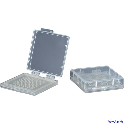 ■EXSEAL 精密デバイス搬送ケース ゲルベース2インチ 透明 メッシュE7 Lタイプ 10個入 GC0016033(6626910)[送料別途見積り][法人・事業所限定][掲外取寄]｜セミプロＤＩＹ店ファースト