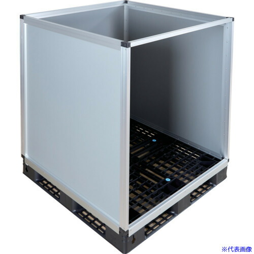 ■TRUSCO スタックカーゴ3面パネルタイプ棚仕様 SCP31111(6628383)[法人限定][直送元] 42,174円