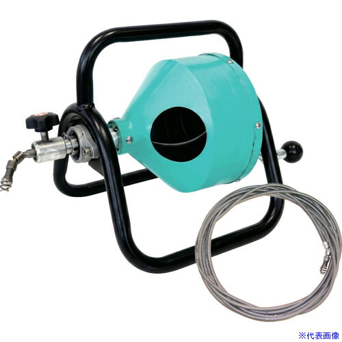 ■KANTOOL 排水管掃除機 FRC(本体)+ニュートラルワイヤー6mmx10mセット FRC2(6628582)
