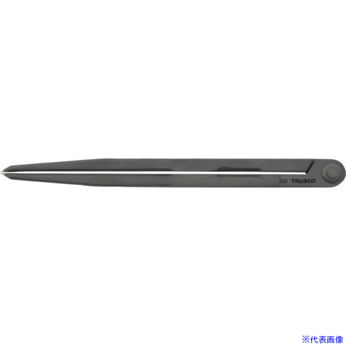 ■TRUSCO 超硬チップ付コンパス 長さ300 円直径460 PTC300A(6628675)