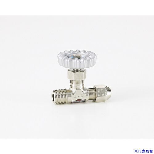 ■Fujikin 黄銅製ミニチュアバルブRV-10MM-RC1/4 RV10BGBAR(6634992)[送料別途お見積り][法人限定][外直送]
