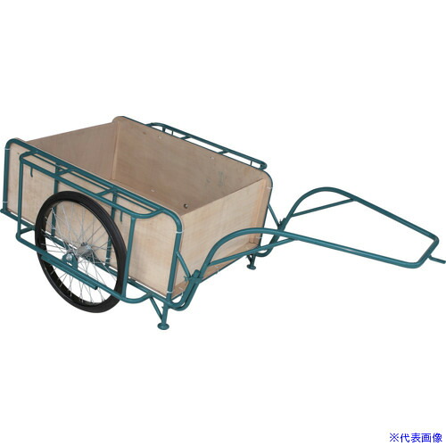 ■HARAX スチールリヤカー 26&times;2&minus;1/2ノーパンクタイヤ 積載面1210&times;870 SSR4NG(6647913)[送料別途お見積り][法人限定][外直送]｜セミプロＤＩＹ店ファースト