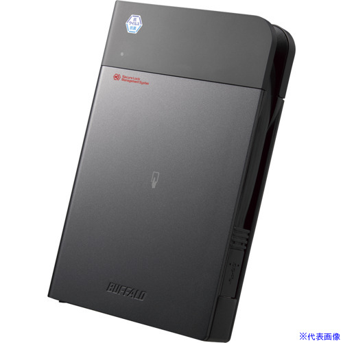 ■バッファロー 抗ウイルス抗菌NFC暗号化ウイルスチェックポータブルHD500G HDSPZNVB500U3(6686254)[送料別途見積り][法人・事業所限定][掲外取寄]