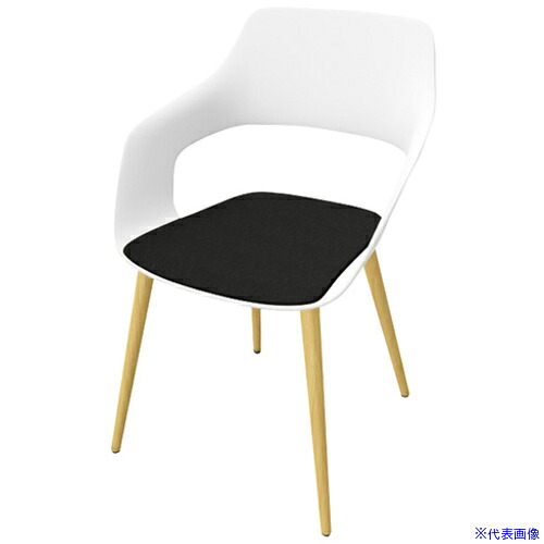 ■NAIKI ミーティングチェアー(肘付) オッコ 222 range Occo 22221WH65198(6718254)[送料別途お見積り][法人限定][掲外取寄]｜セミプロＤＩＹ店ファースト