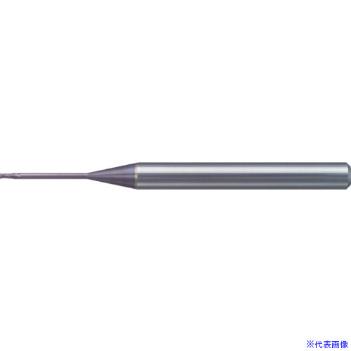 ■三菱K 2枚刃エムスター 超硬ロングネックスクエアエンドミル3mm MS2XLD0300N500(6720153)[送料別途お見積り][法人限定][掲外取寄]