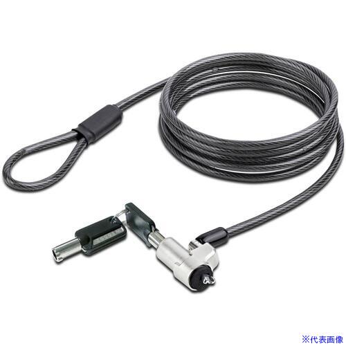 ■StarTech セキュリティーワイヤーロック/2m/シリンダー錠/Noble Wedgeスロット対応/ノートパソコン ノートブックPC NBLWKLAPTOPLOCK(6768059)[法人限定][外直送元]