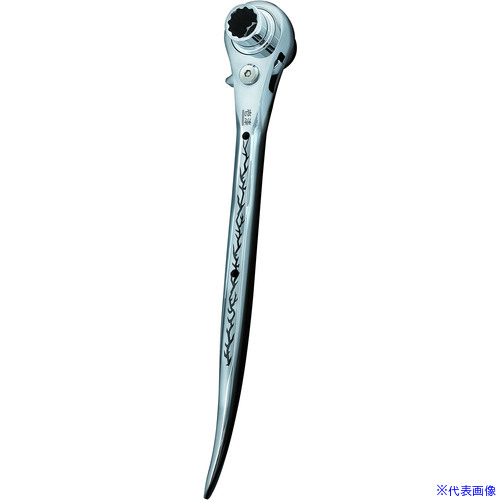 ■MUSTTOOL ラチェットレンチ RW-1721CD ラチェットレンチ 17×21 曲がり 稲妻 12861(6771214)[送料別途お見積り][法人限定][外直送]