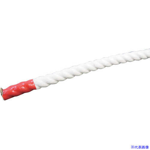 ■グリーンクロス クレモナSロープ 少し軟打 24mm×300m 6300059459(6789719)[法人限定][外直送元]