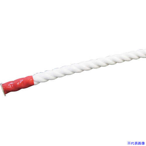 ■グリーンクロス クレモナSロープ 少し軟打 12mm×400m 6300059471(6789777)[法人限定][外直送元]