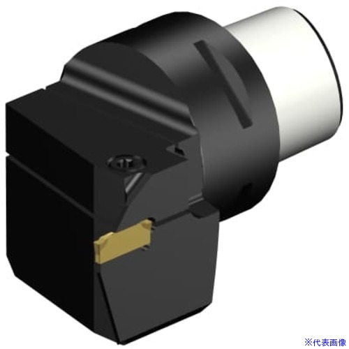 ■SANDVIK コロカット2 突切り・溝入れ加工用カッティングユニット(410) C2RCC4RD08GB(6796349)[送料別途お見積り][法人限定][掲外取寄]