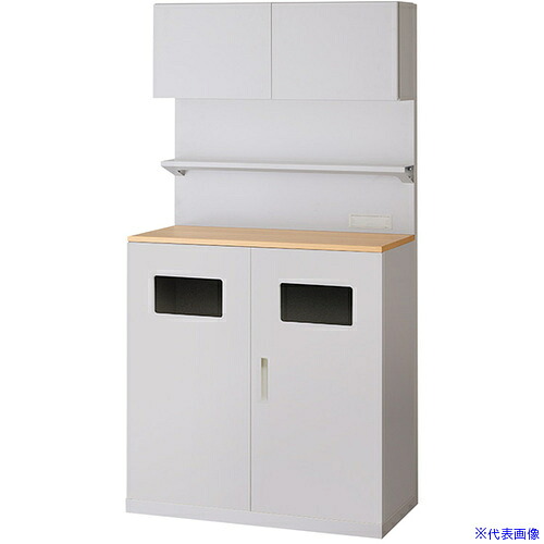 ■NAIKI カフェキャビネット CF0918BTKTPWS(6800022)[送料別途お見積り][法人限定][外直送]｜セミプロＤＩＹ店ファースト