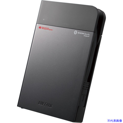 ■BUFFALO 法人向け 強制暗号化 ウイルスチェック 耐衝撃ポータブルSSD 4TB SSDSPZ4.0EV(6831580)[送料別途お見積り][法人限定][掲外取寄] 115,500円