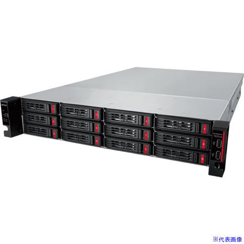 ■バッファロー TeraStation TS71210RHシリーズ 12ドライブ144T TS71210RH14412(6836322)[法人・事業所限定][外直送元]