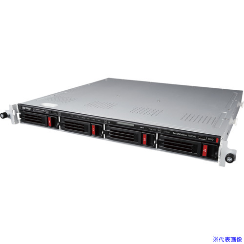 ■BUFFALO TeraStation TS6400RNシリーズ 4ベイ ラックマウントNAS 48TB TS6400RN4804(6836337)[送料別途お見積り][法人限定][掲外取寄] 406,395円