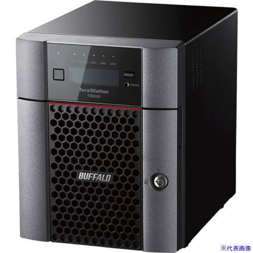 ■BUFFALO TeraStation TS6400DNシリーズ 4ベイ デスクトップNAS 48TB TS6400DN4804(6836361)[送料別途お見積り][法人限定][掲外取寄]