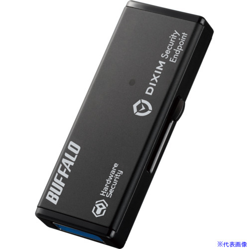 ■BUFFALO 法人向けセキュリティーUSBメモリー ウイルススキャン 1年 8GB RUF3HSL8GEV(6840323)[送料別途お見積り][法人限定][掲外取寄]