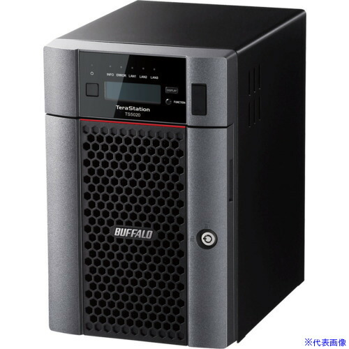 ■BUFFALO TeraStation TS5620DNシリーズ 6ドライブ96TB TS5620DN9606(6843989)[送料別途お見積り][法人限定][掲外取寄]