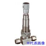 ■Fujikin SUS鋼製ベローズバルブ＿0.98MPa＿FUBFN-71M FUBFN91M6.35A(6853548)[送料別途お見積り][法人限定][掲外取寄]