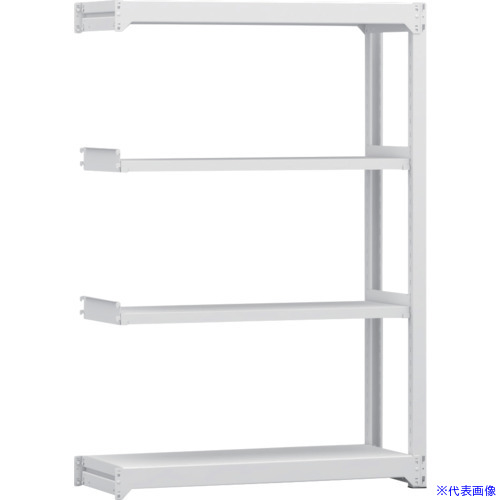 ■金剛 中量棚BLH 連結 有効3段 1200&times;450&times;1800 BLH461454SAR(6857164)[送料別途お見積り][法人限定][外直送]｜セミプロＤＩＹ店ファースト