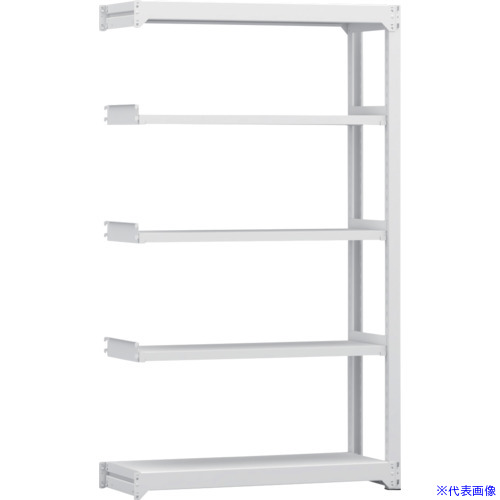 ■金剛 中量棚BLH 連結 有効4段 1200&times;450&times;2100 BLH471455SAR(6857175)[送料別途お見積り][法人限定][外直送]｜セミプロＤＩＹ店ファースト